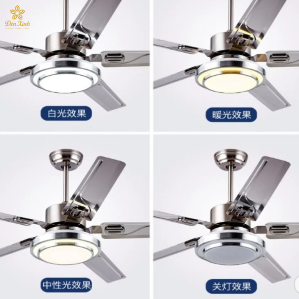 Quạt Đèn Trần Hợp Kim Nhôm