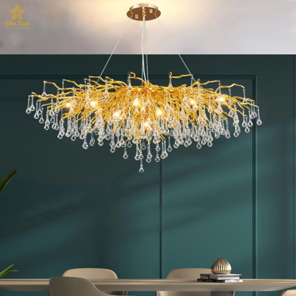 Đèn Chùm Pha Lê Giọt Nước 365