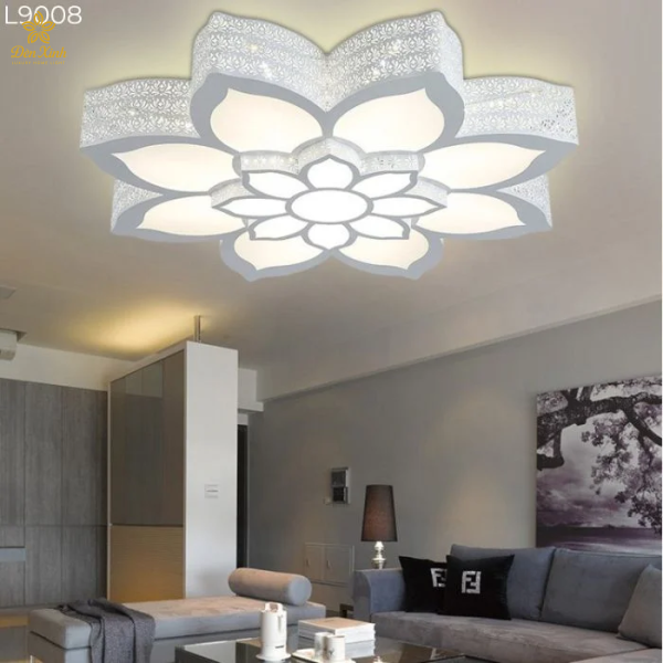Đèn Ốp Trần 16 Cánh Sen 361