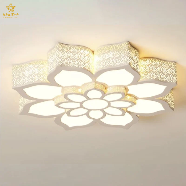 Đèn Ốp Trần 16 Cánh Sen 361
