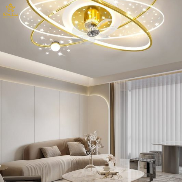 Quạt Ốp Trần Đèn HT212