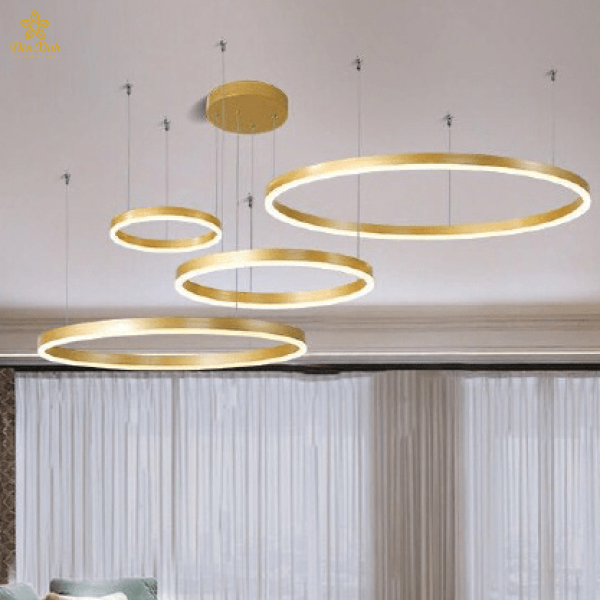 Đèn Thả 4 Vòng Led