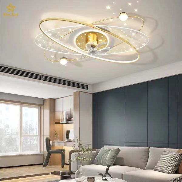 Quạt Ốp Trần Đèn HT212