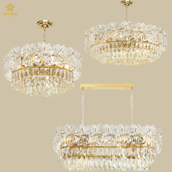 Đèn Thả Pha Lê TPL8980