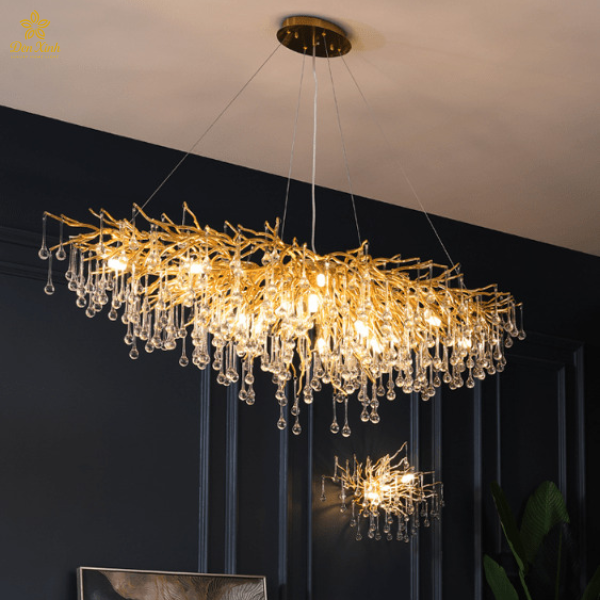 Đèn Chùm Pha Lê Giọt Nước 365