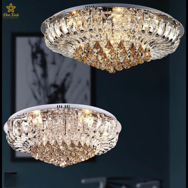 Đèn Ốp Trần Pha Lê OPLH3513