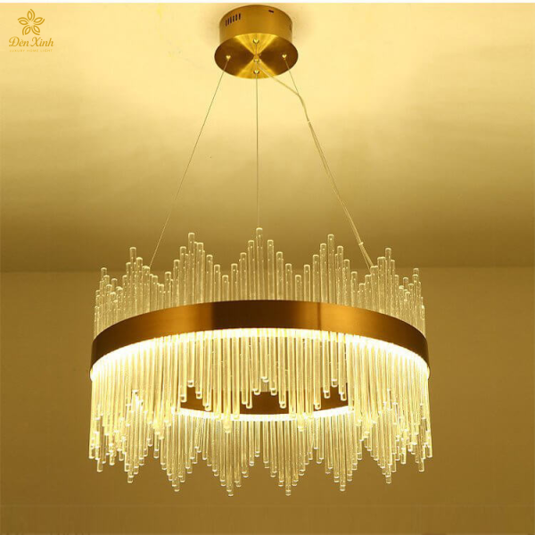 Đèn Thả Pha Lê Vương Miệng 1502