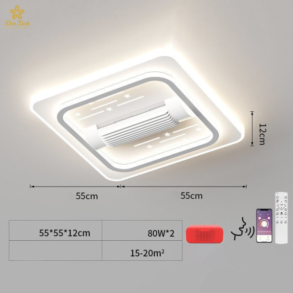 Quạt Đèn Không Cánh H105