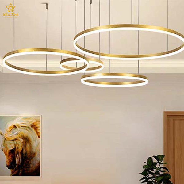 Đèn Thả 4 Vòng Led