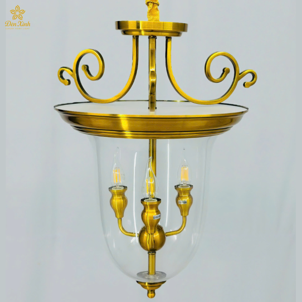 Đèn Thả Đồng TD07