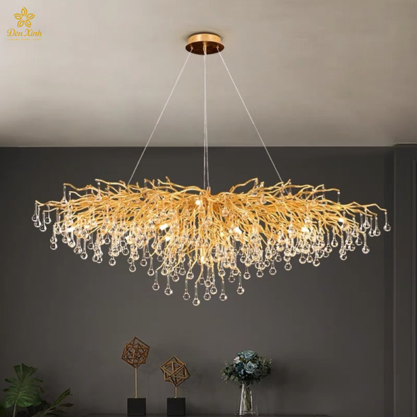 Đèn Chùm Pha Lê Giọt Nước 365